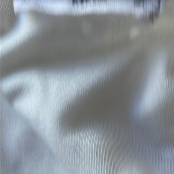 MNG women’s Off White Eyelet Wrap Dress size large - Picture 6 of 7